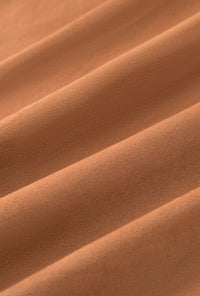 Petite Studio's Coleen Suede Shirt in Brown