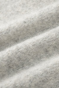 Petite Studio's Danica Knitted Alpaca Vest in Gray