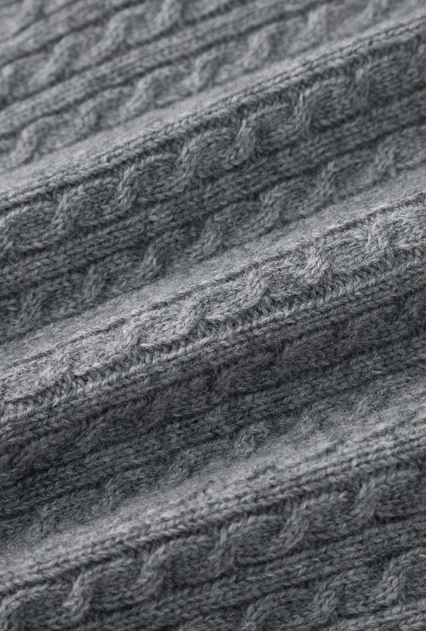 Petite Studio's Carmina Wool Cardigan in Grey