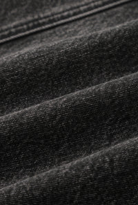 Petite Studio's Debbie Denim Pencil Skirt in Black