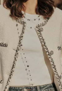 Petite Studio's Silver Pearl Strand Necklace