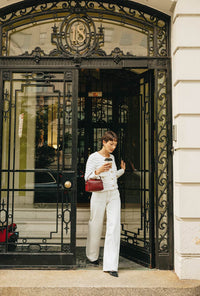 Petite Studio NYC's Cindy Cotton Cardigan in Ivory