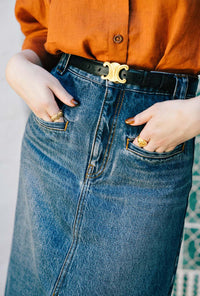 Petite Studio's Pippa Denim Skirt