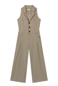 Petite Studio's Mitzi Jumpsuit in Camel