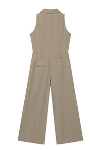 Petite Studio's Mitzi Jumpsuit in Camel
