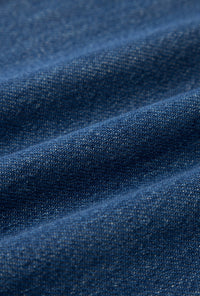 Petite Studio's Odilia Mid Rise Straight Leg Jeans in Mid Indigo