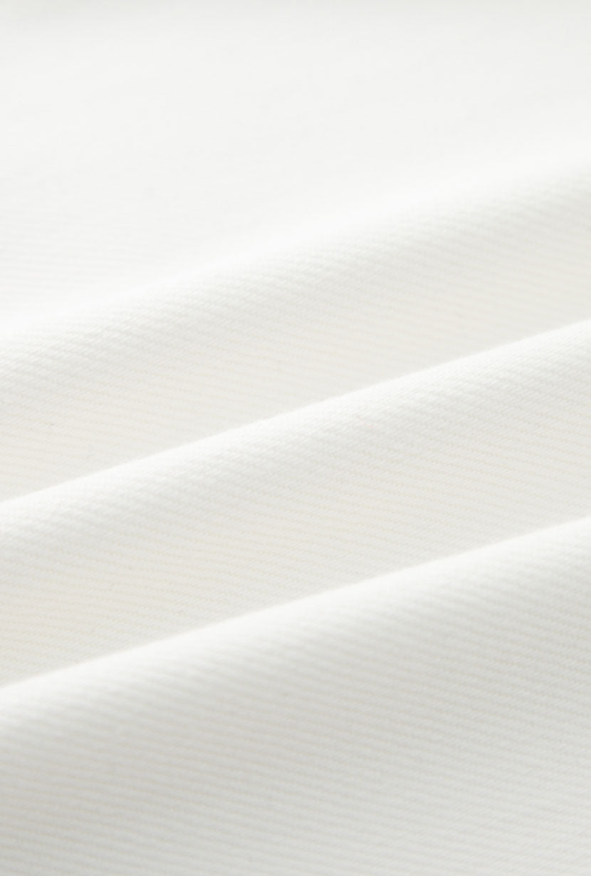 Petite Studio's Billy Denim Wide-Leg Pants in White