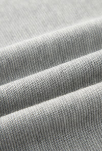 Petite Studio's Franco Cotton Knit Top in Grey