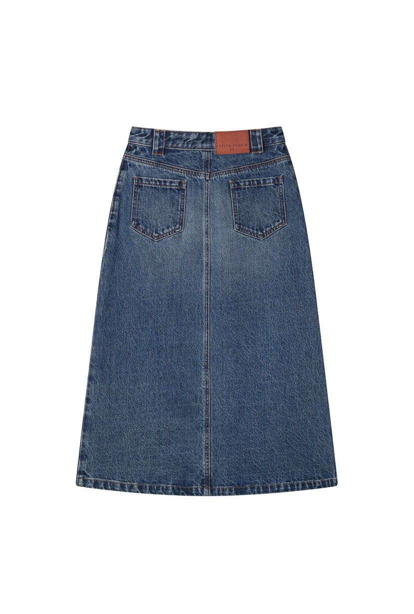 Petite Studio's Pippa Denim Skirt