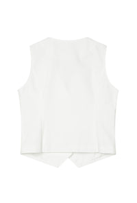 Petite Studio's Bridgett Vest in Ivory