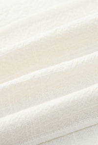 Petite Studio NYC's Teigan Linen Pencil Skirt in White