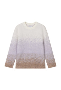 Petite Studio's Dale Mohair Sweater in Ombre Plum