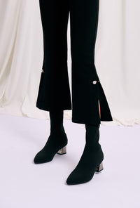 Petite Studio's Office-Appropriate Buvette Pearl Pants in Black