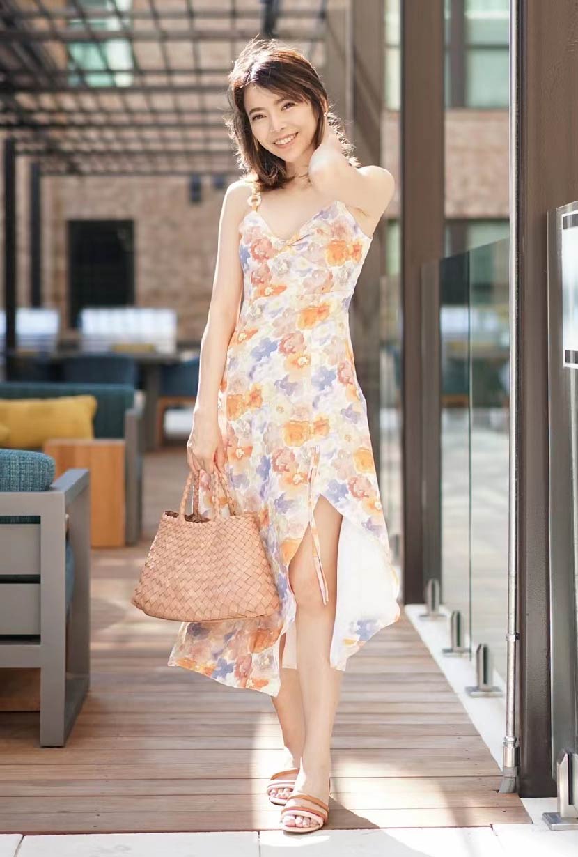 Petite Studio's Neesha Dress in Watercolor