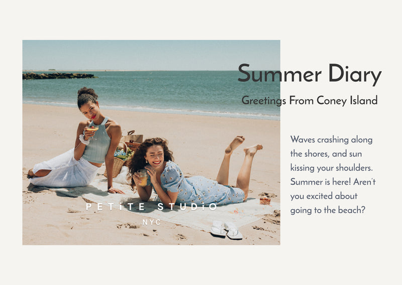 Petite Studio Summer 21 Collection Coney Island