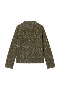 Petite Studio's Barry Wool Sweater in Moss
