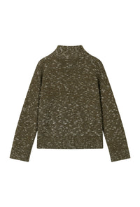 Petite Studio's Barry Wool Sweater in Moss
