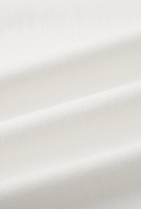 Petite Studio's Bentley Straight Cropped Jeans in White