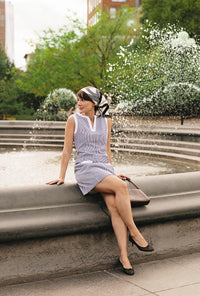Petite Studio's Denzel Cotton Dress Striped 
