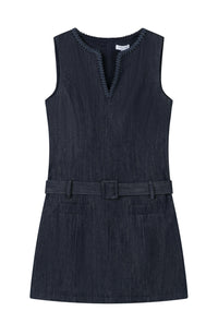 Petite Studio's Denzel Cotton Dress in Indigo