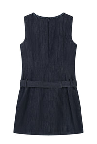 Petite Studio's Denzel Cotton Dress in Indigo