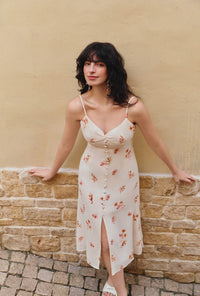 Petite Studio's Francisco Dress in Cream Floral