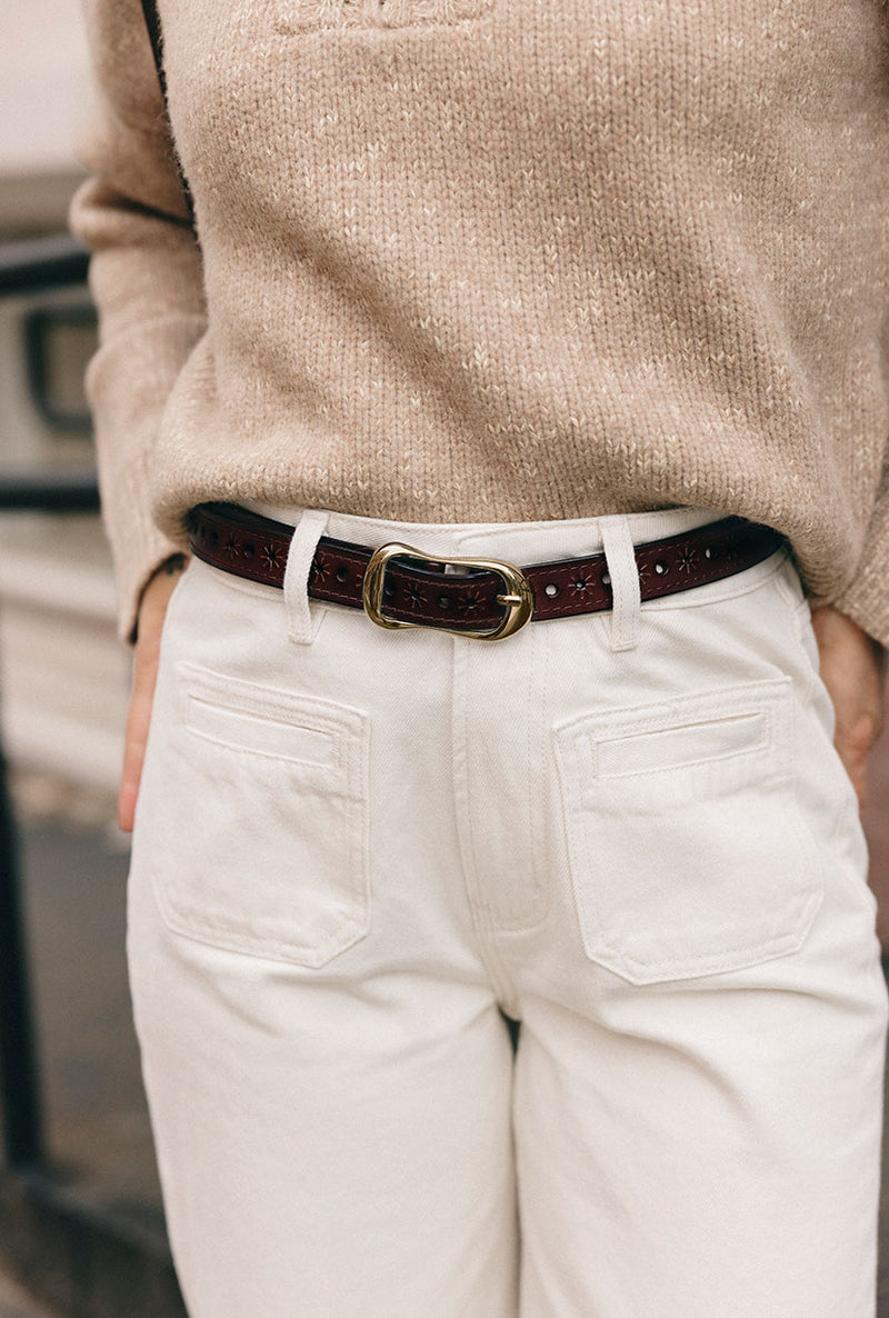 Petite Studio's Barry Wool Sweater in Tan