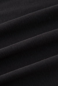 Petite Studio's Quentin Jersey Cotton Cocoon Skirt in Black