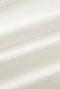 Petite Studio's Darien Linen Vest in Ivory 