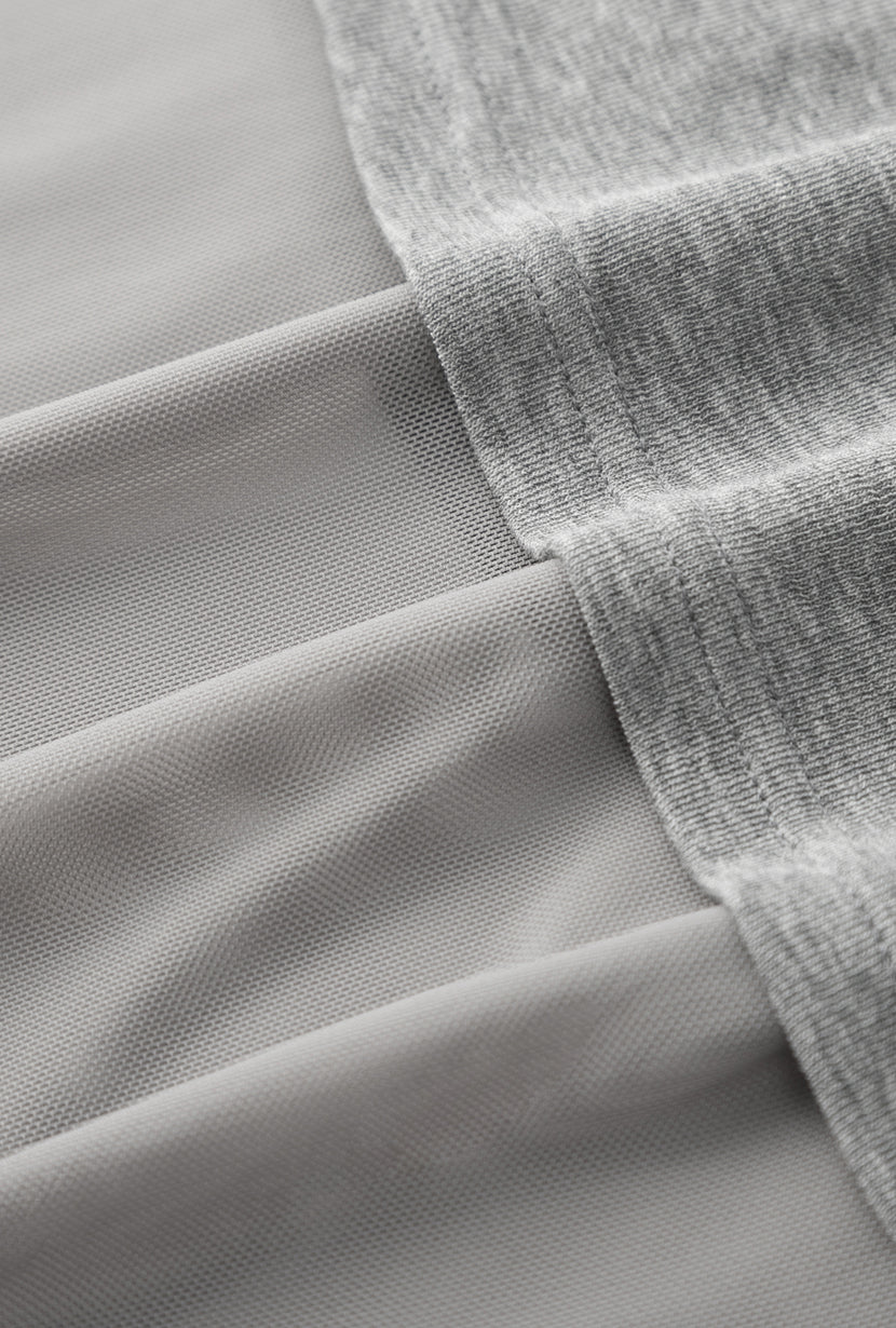 Petite Studio's Dolly Jersey Cotton Skirt in Grey