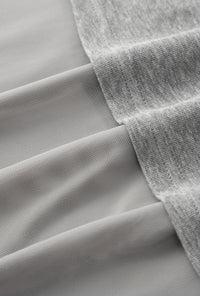 Petite Studio's Dolly Jersey Cotton Skirt in Grey