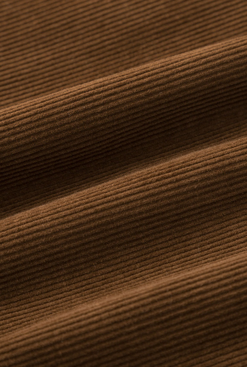 Petite Studio's Bryce Corduroy Barn Jacket in Sepia