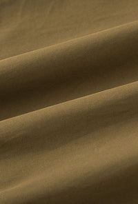 Petite Studio's Bryce Cotton Barn Jacket in Olive Brown