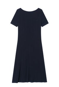 Petite Studio's Ezra Knit Dress in Navy