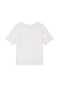 Petite Studio's Eunice Cotton T-shirt in Ivory