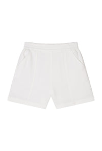 Petite Studio's Elliot Cotton Shorts in White